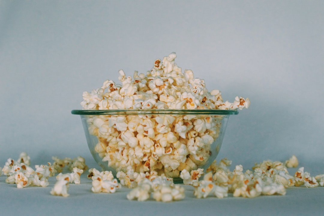 Photo Popcorn kernels